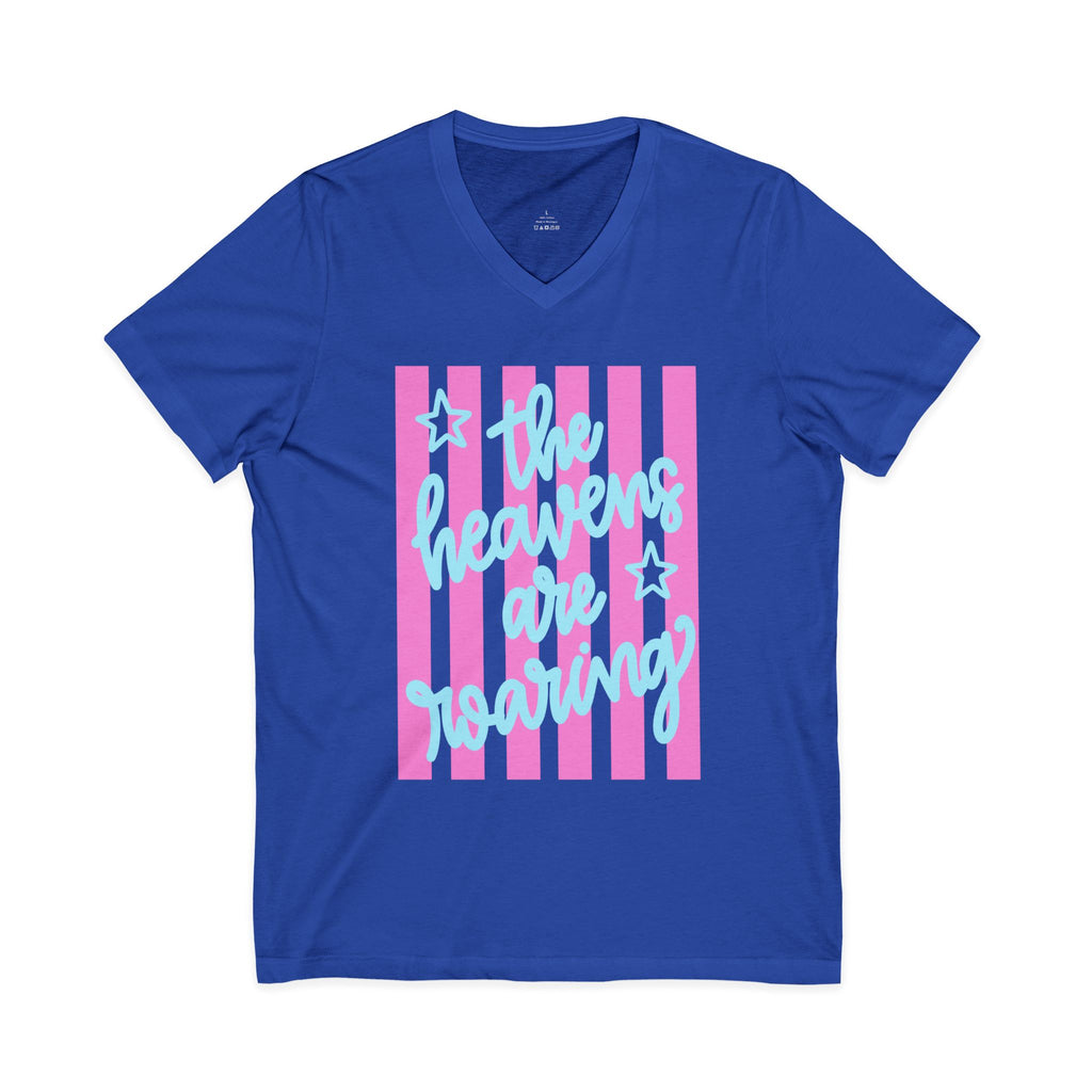 The Heavens Are Roaring V-Neck Tee
