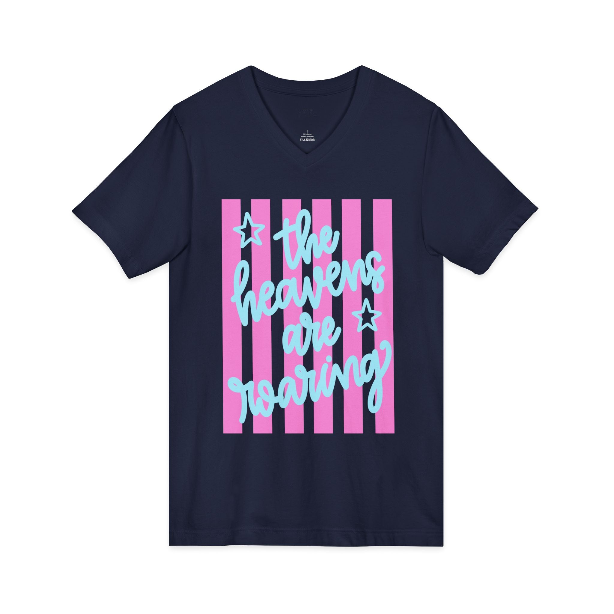 The Heavens Are Roaring V-Neck Tee