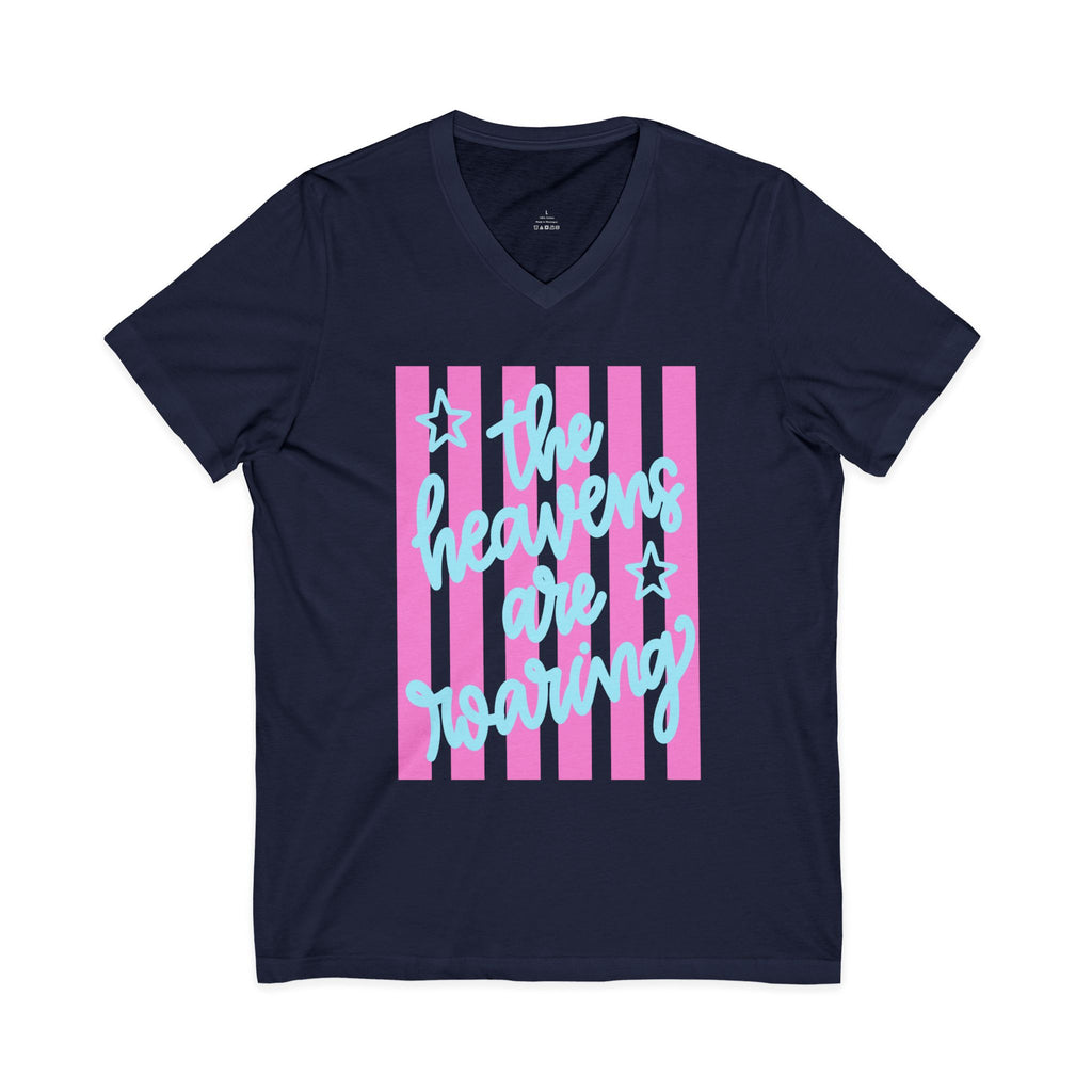 The Heavens Are Roaring V-Neck Tee