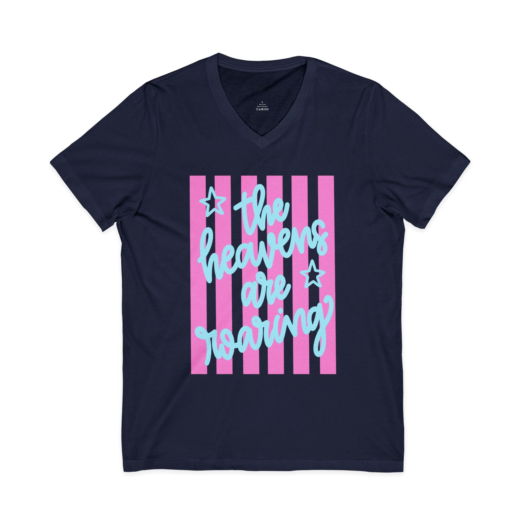 The Heavens Are Roaring V-Neck Tee