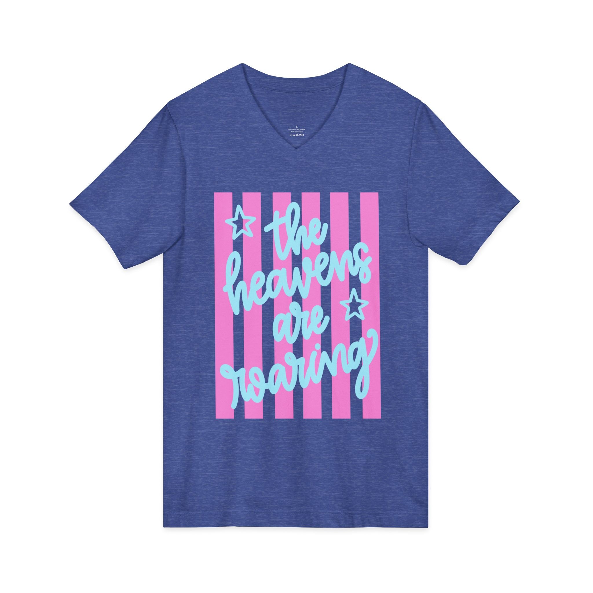 The Heavens Are Roaring V-Neck Tee
