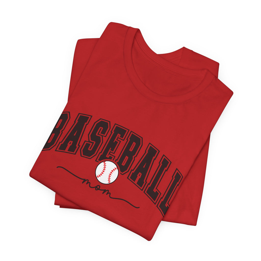 Baseball Mom T-Shirt – Vintage Varsity Baseball Tee