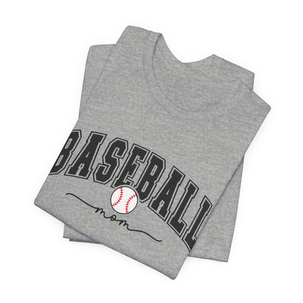Baseball Mom T-Shirt – Vintage Varsity Baseball Tee
